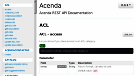 What Doc.acenda.com website looked like in 2018 (5 years ago)