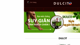 What Dulcit.vn website looked like in 2018 (5 years ago)