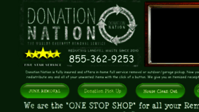 What Donationnationusa.org website looked like in 2018 (5 years ago)