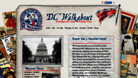 What Dcwalkabout.com website looked like in 2018 (5 years ago)