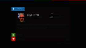What Davewhite.net website looked like in 2018 (5 years ago)
