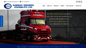 What Darshanweighing.com website looked like in 2018 (5 years ago)