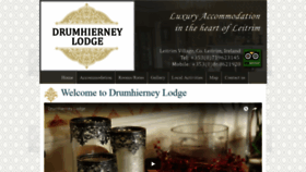 What Drumhierneylodge.com website looked like in 2018 (5 years ago)