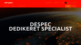 What Despec.dk website looked like in 2018 (5 years ago)