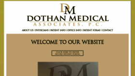 What Dothanmedical.com website looked like in 2018 (5 years ago)