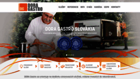 What Doragastro.eu website looked like in 2018 (5 years ago)