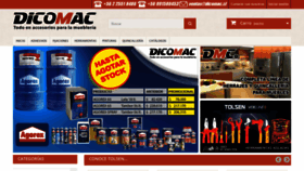 What Dicomac.cl website looked like in 2018 (5 years ago)