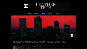 What Denverleatherrepair.com website looked like in 2018 (5 years ago)