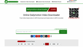 What Dailymotion-downloader.com website looked like in 2018 (5 years ago)