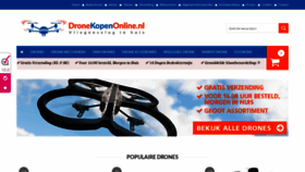 What Dronekopenonline.nl website looked like in 2018 (5 years ago)