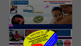 What Drpadmajaivf.com website looked like in 2018 (5 years ago)
