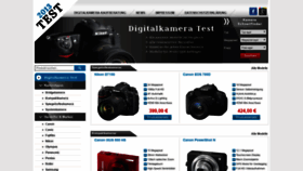 What Digitalkamera-test.com website looked like in 2018 (5 years ago)