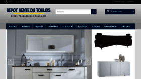 What Depotvente-toul.com website looked like in 2018 (5 years ago)