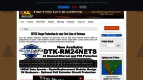What Diteksurgeprotection.com website looked like in 2018 (5 years ago)