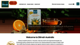 What Dilmah.com.au website looked like in 2018 (5 years ago)