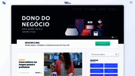 What Donodonegocio.com.br website looked like in 2018 (5 years ago)