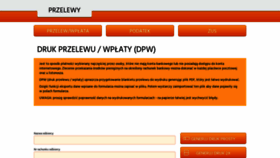 What Druczkiprzelewu.pl website looked like in 2018 (5 years ago)