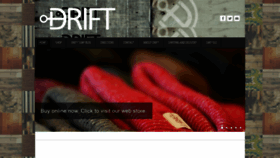 What Driftsurfshop.com website looked like in 2018 (5 years ago)