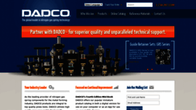 What Dadco.net website looked like in 2018 (5 years ago)