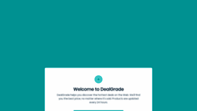 What Dealgrade.com website looked like in 2018 (5 years ago)
