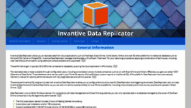 What Data-replicator.com website looked like in 2018 (5 years ago)