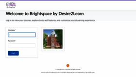 What D2l.mountunion.edu website looked like in 2018 (5 years ago)