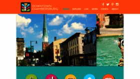 What Downtownchambersburgpa.com website looked like in 2018 (5 years ago)