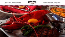 What Durginparkrestaurant.com website looked like in 2018 (5 years ago)