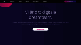 What Dreamifydesign.se website looked like in 2018 (5 years ago)