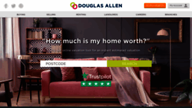What Douglasallen.co.uk website looked like in 2018 (5 years ago)