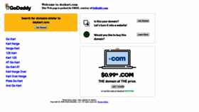 What Dezkart.com website looked like in 2018 (5 years ago)