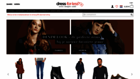 What Dress-for-less.nl website looked like in 2018 (5 years ago)