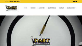What Dartpest.com website looked like in 2018 (5 years ago)