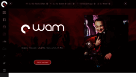 What Djwam.de website looked like in 2018 (5 years ago)