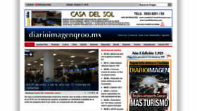 What Diarioimagenqroo.mx website looked like in 2018 (5 years ago)