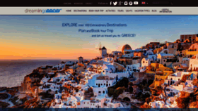 What Dreamingreece.com website looked like in 2018 (5 years ago)