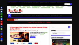 What Downloadkaraokemusics.com website looked like in 2018 (5 years ago)