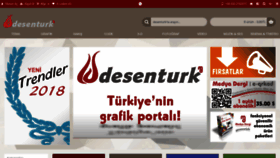 What Desenturk.com website looked like in 2018 (5 years ago)