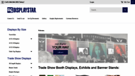 What Displaystar.com website looked like in 2018 (5 years ago)