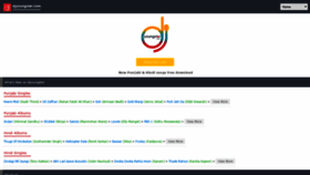 What Djyoungster.com website looked like in 2018 (5 years ago)