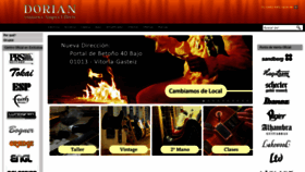 What Dorianguitars-store.com website looked like in 2018 (6 years ago)