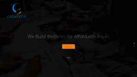What Dev-cignitech.com website looked like in 2018 (5 years ago)