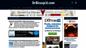 What Drbicuspid.com website looked like in 2018 (6 years ago)