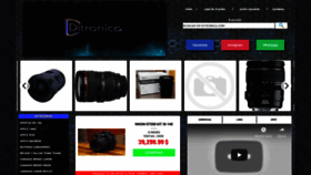 What Ditronica.com website looked like in 2018 (5 years ago)