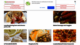 What Deliciousrecipescooking.com website looked like in 2018 (5 years ago)