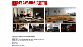 What Daydayshop.com website looked like in 2018 (5 years ago)