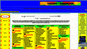 What Dadinosandrina.com website looked like in 2018 (5 years ago)