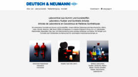 What Deutsch-neumann.de website looked like in 2018 (6 years ago)
