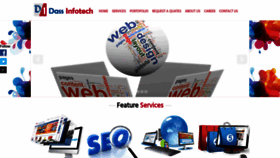 What Dassinfotech.com website looked like in 2018 (5 years ago)