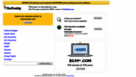What Dayondeals.com website looked like in 2018 (5 years ago)